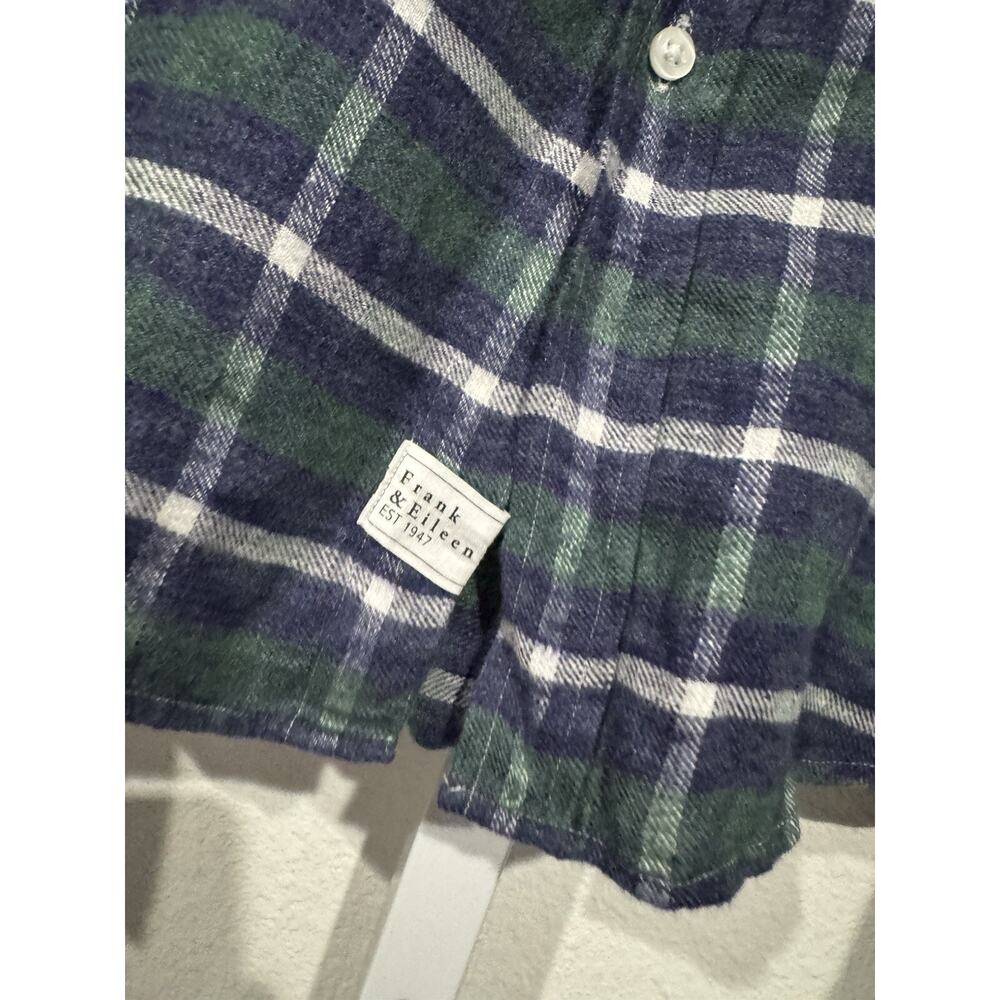 FRANK & EILEEN BARRY Button-Up Shirt size S 100% Linen *Flaw* - Picture 7 of 13